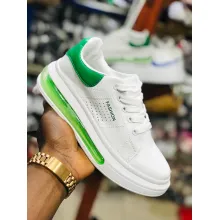 Chaussures Baskets femme - Blanc/vert