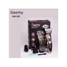 Geemy Tondeuse Rasoir Electrique Professional GM595- Rechargeable 3 En 1