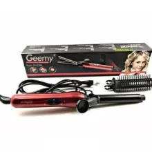 Geemy Lisseur Multifonctions Brushing Professionnel ROUGE / NOIR