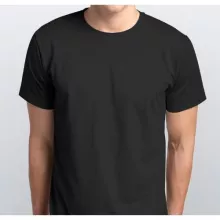 Tee-shirt Vierge - Unisexe - Noir