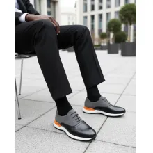 paire de sneakers Berluti en cuir-noir