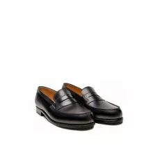 Mocassin Homme Noir-cuir